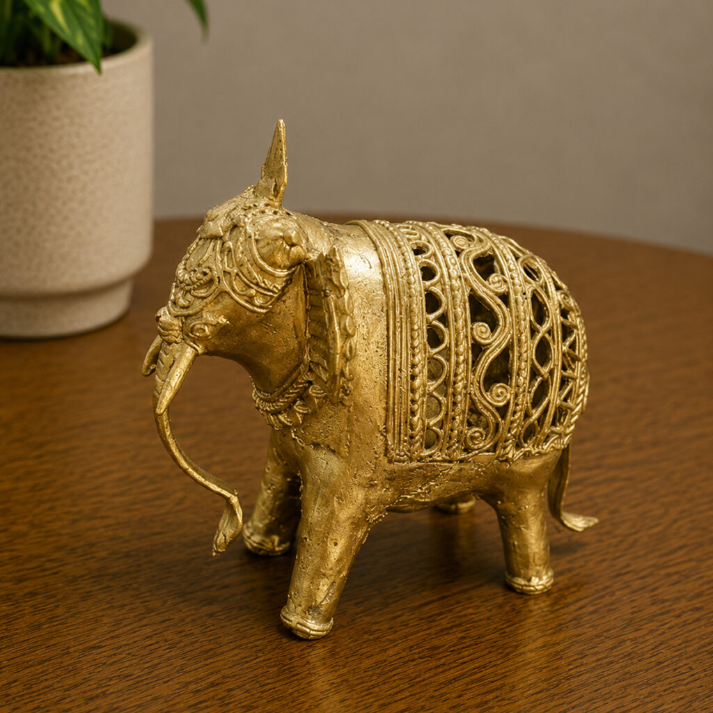 Dhokra-Art elephant