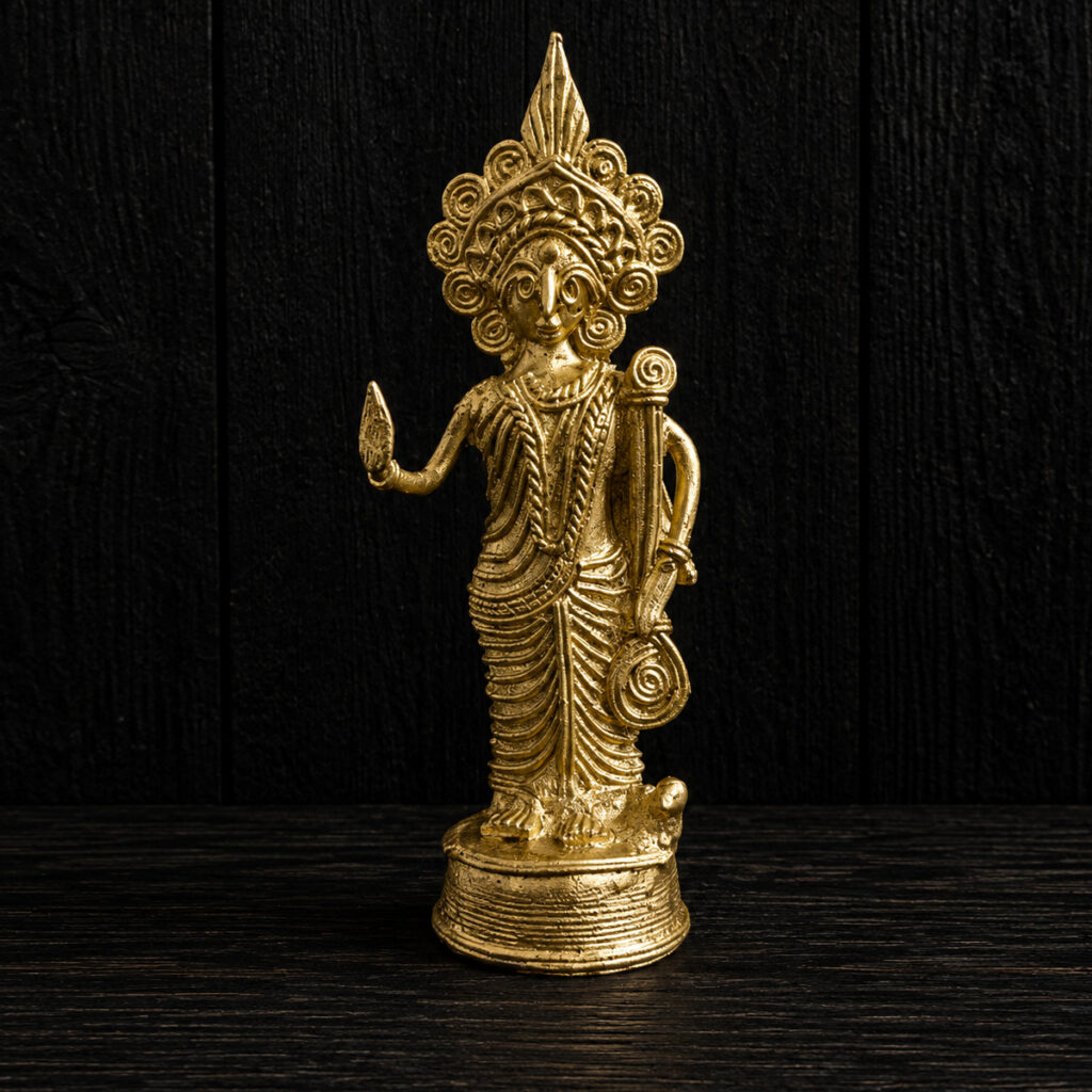 Dokra Goddess Idol