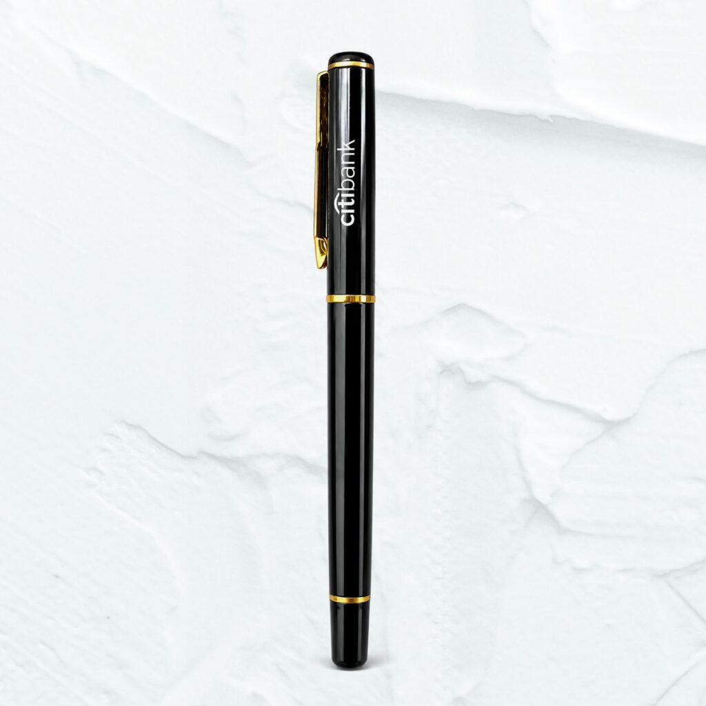 Black with Gold tutch Premium Pen