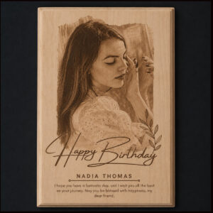 Happy Birthday Photo Frame 9X12