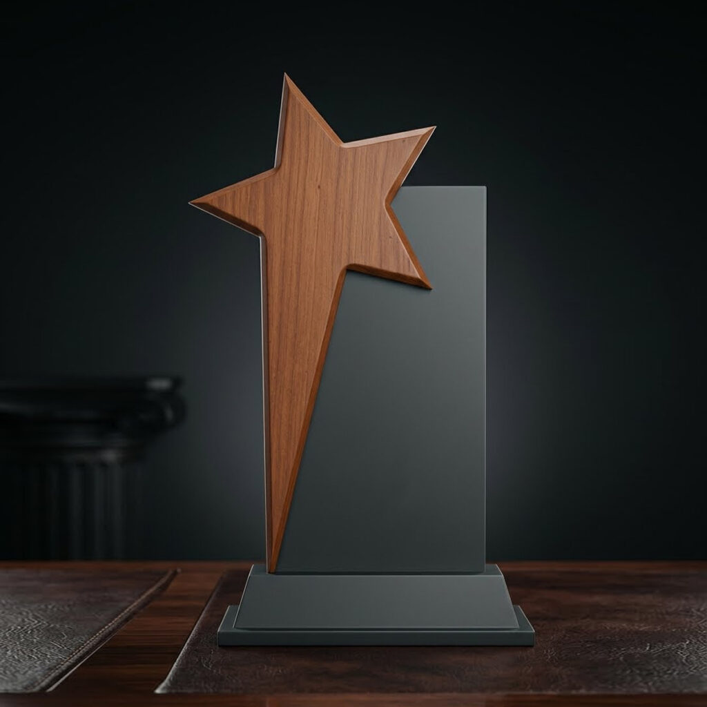 Skyworld_Customized Wooden_Trophy