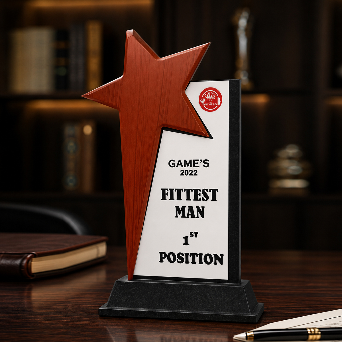 Skyworld_BrandingWooden Trophy