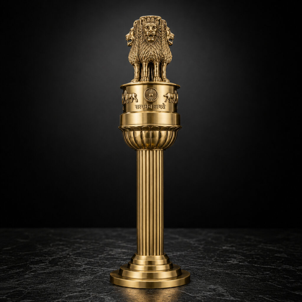 Skyworld_Ashoka Pillar Brass