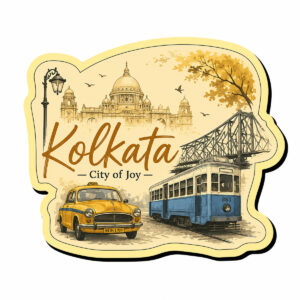 Kolkata Fridge Magnet