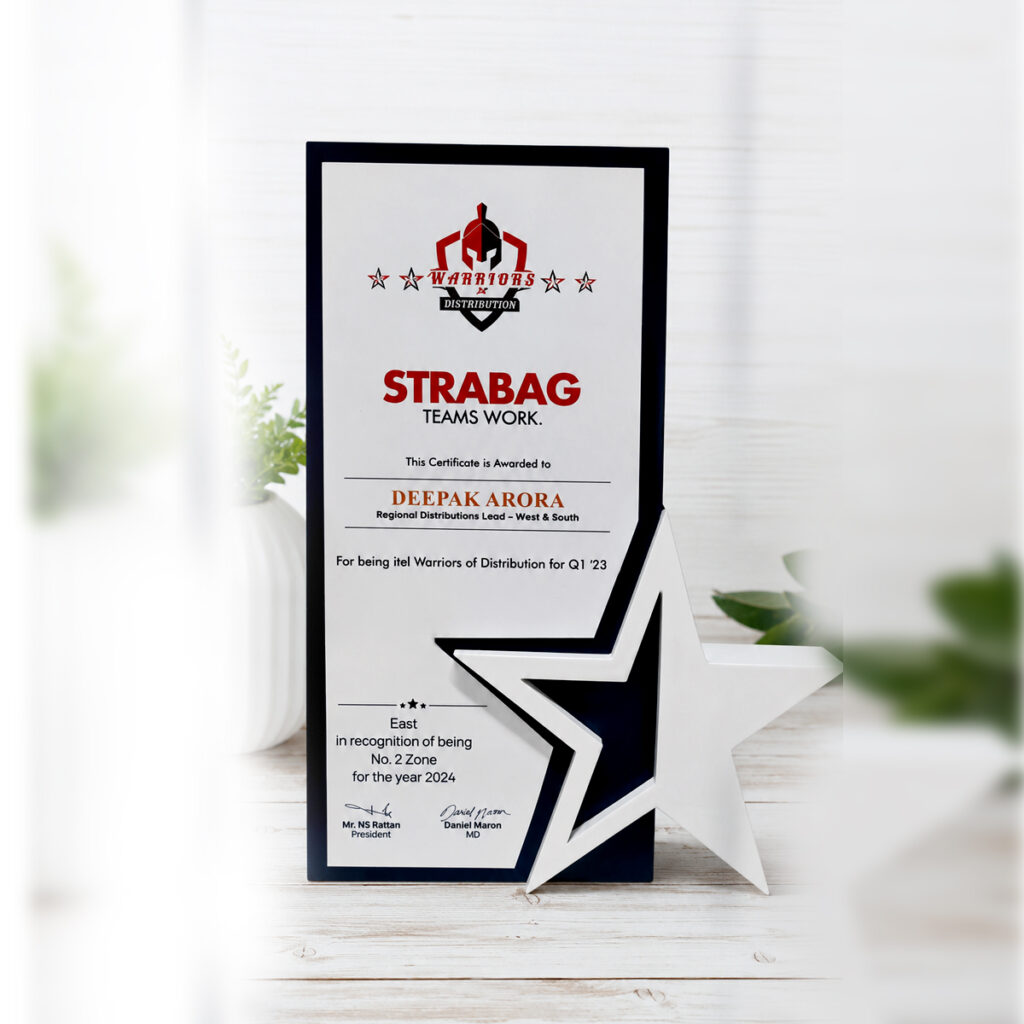 Wooden Star Trophy