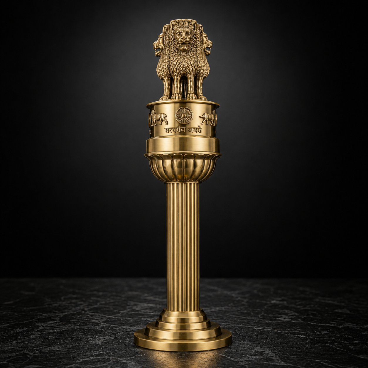 Skyworld_Ashoka Pillar Brass