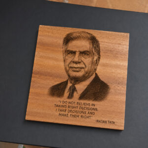 4-inch square coaster