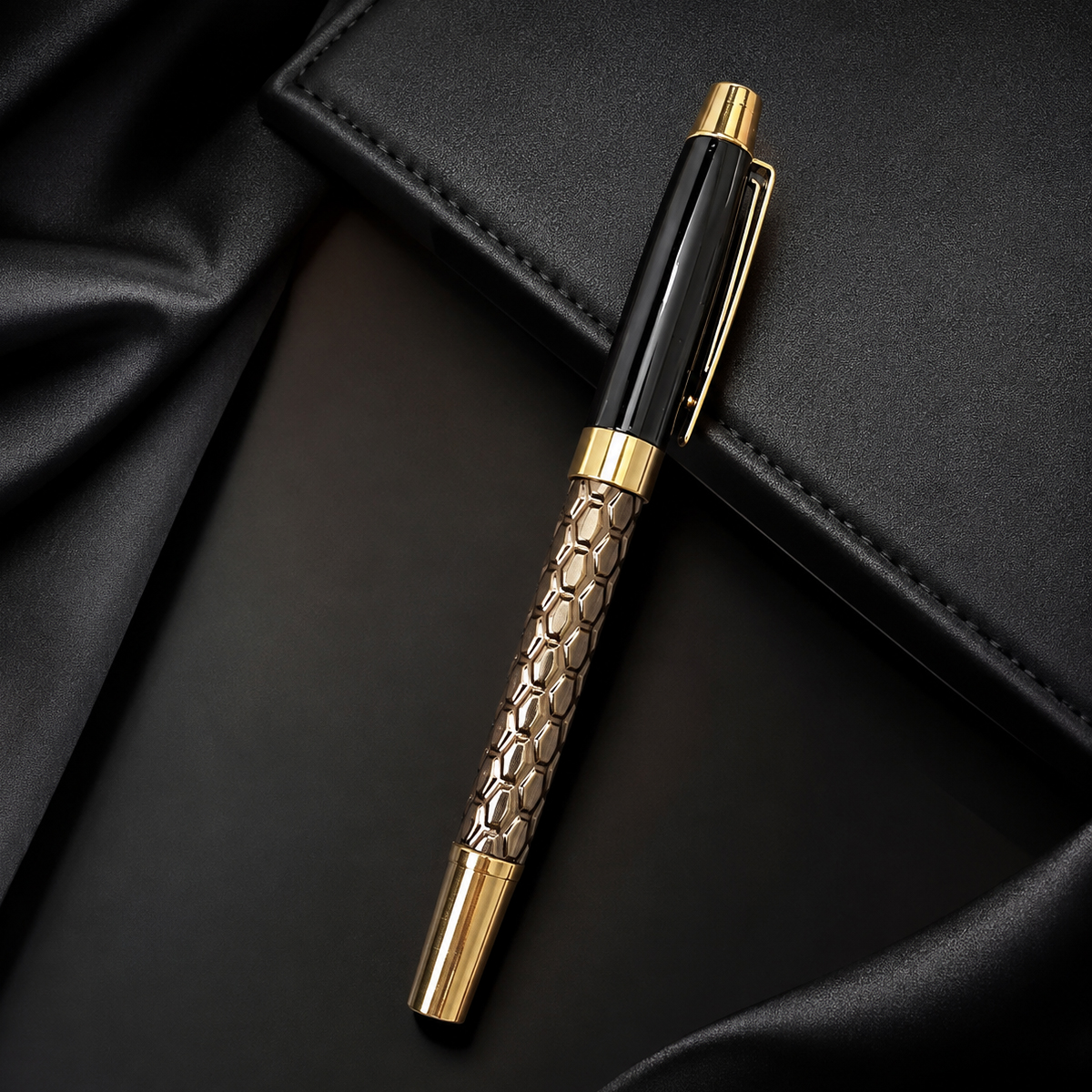 Premium Black & Gold Designer Pen