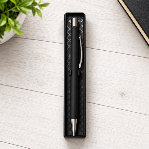 Premium black metal ball pen