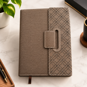 Unique A5 Diary Personalized Notebook with Magnetic Flap | Gift Set for Men Women, Office Journal, Travel Diary | Corporate Gifts, Gift Ideas