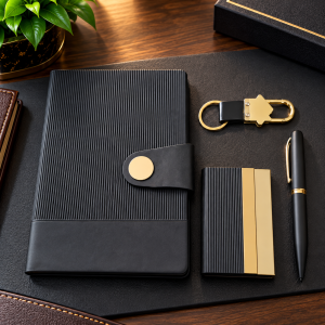 Premium Black & Gold Executive Gift Set