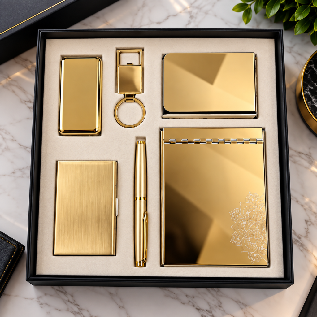 luxury presentation box. Designed for professional corporate gifting and personalized branding.